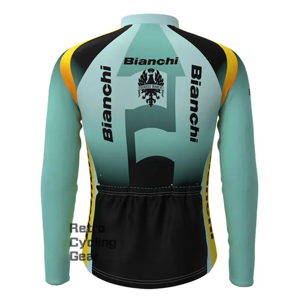 2003 Bianchi Fleece Retro Long Cycling Kits