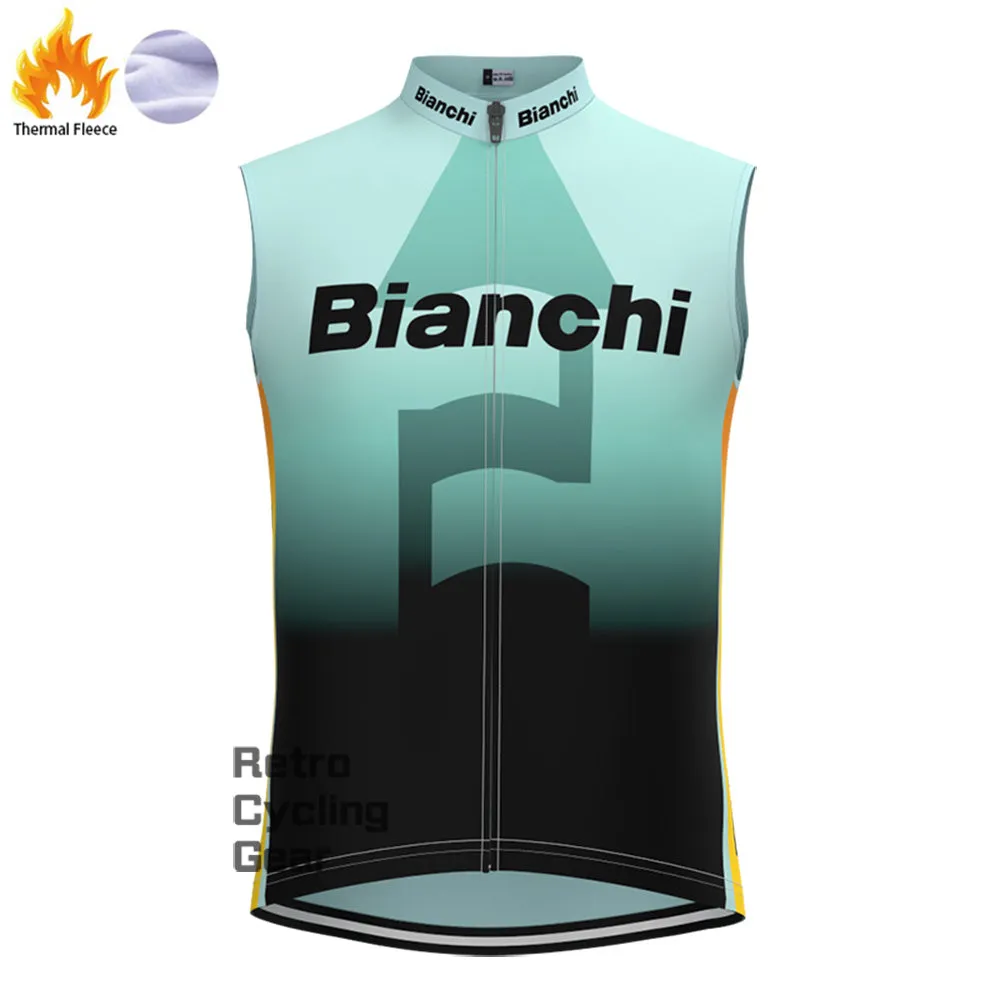 2003 Bianchi Fleece Retro Long Cycling Kits