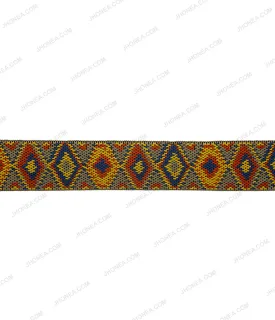 2.5cm (1inch) 25mm Soft Coloured Patterned Elastic for Dresses