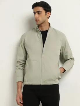 Ascot Light Sage Relaxed-Fit Jacket