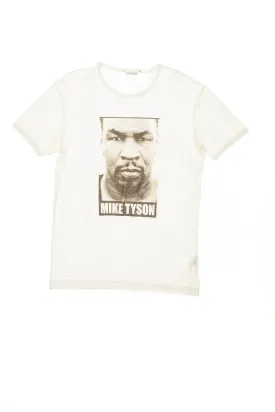 Dolce & Gabbana - White "Mike Tyson" Graphic Tee