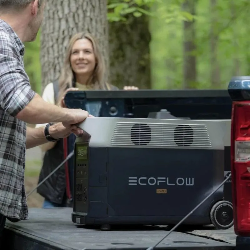 EcoFlow DELTA Pro Portable Solar Generator   2x 220W Solar Panels