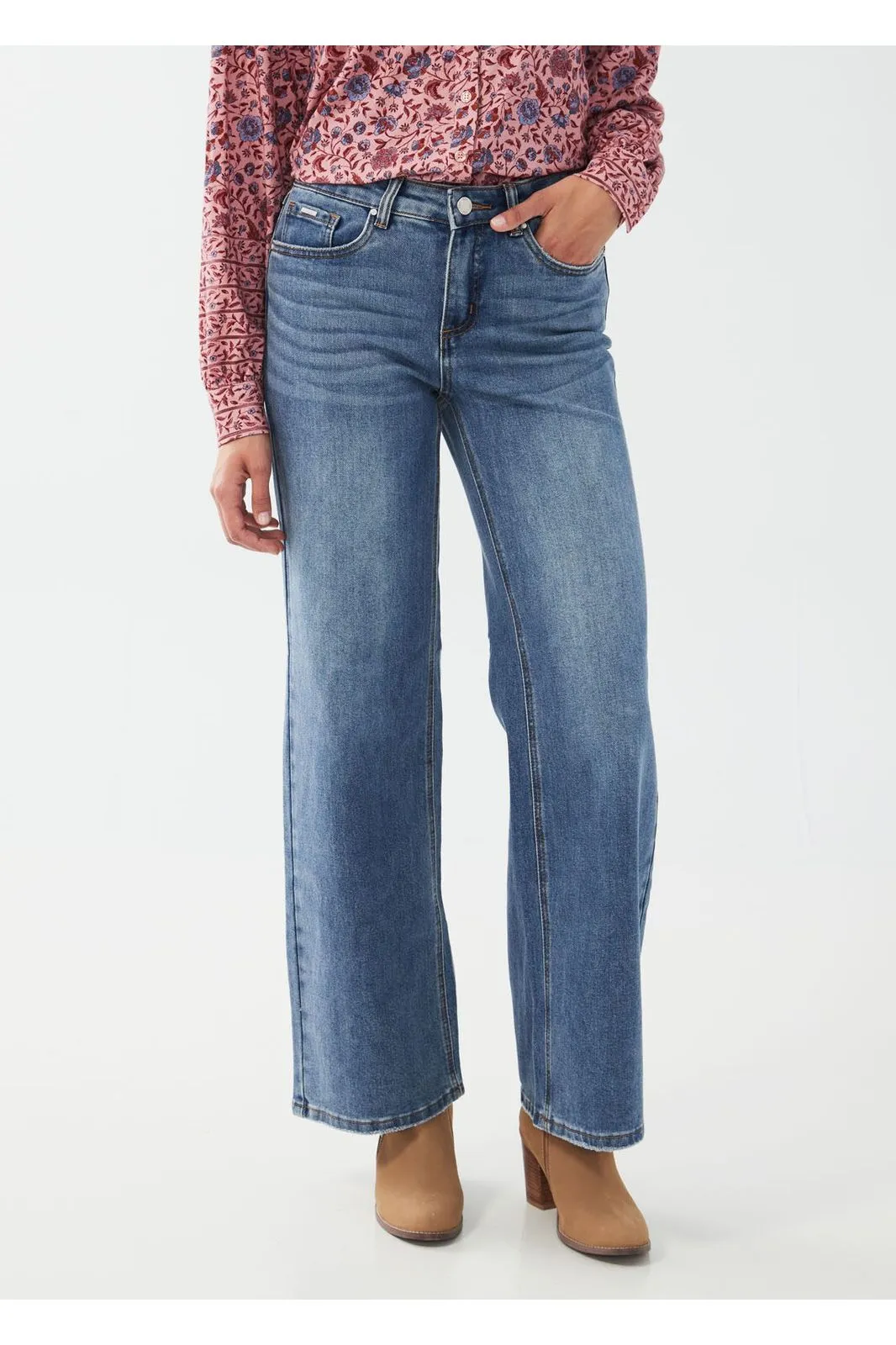 FDJ Olivia Wide Leg Jean - Style 2603835