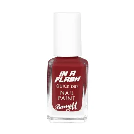 In A Flash Quick Dry Nail Paint | Maroon Motion