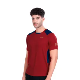 Li-Ning Flip Side T-Shirt (MAROON ; L)