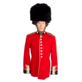 Original British Grenadier Guards Bearskin Helmet & Home Service Dress Tunic - Recent Issue