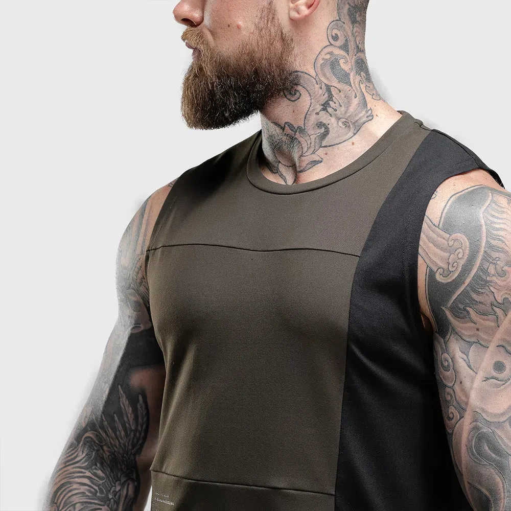 SQUATWOLF Men's Hype Tank Panel