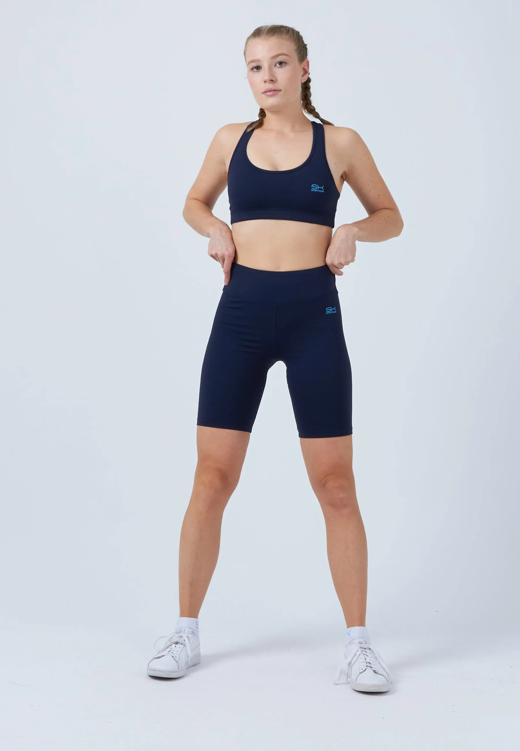 Tennis Short Tights / Cycling Shorts, navy blue