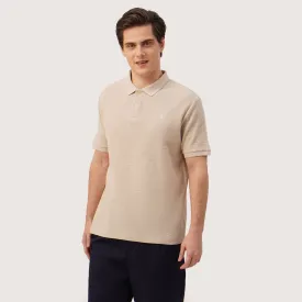 Textured Knit Polo