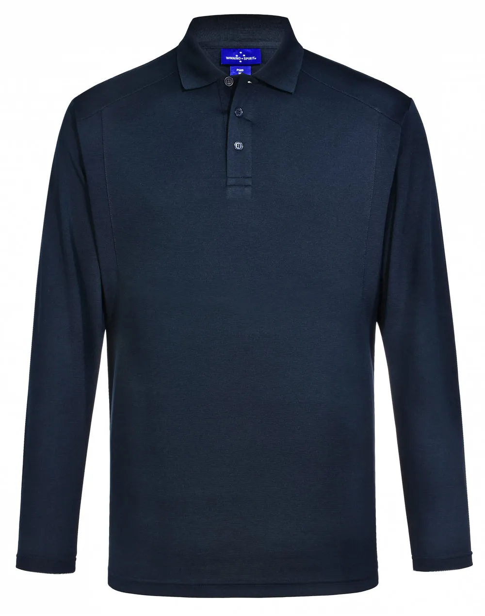 Winning Spirit Lucky Bamboo Long Sleeve Polo Mens (PS89)